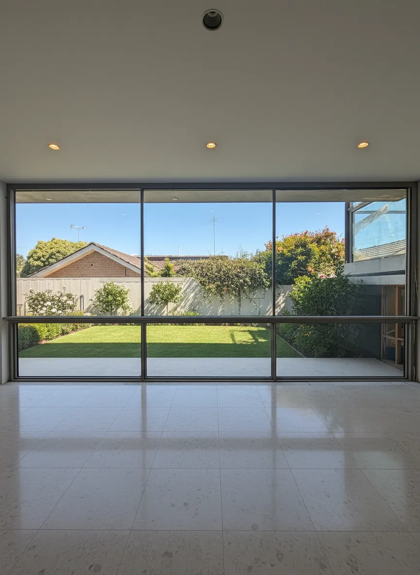 Ultra-slim aluminium windows in Balwyn North, Sliding Window Set, Ultra Slim Series