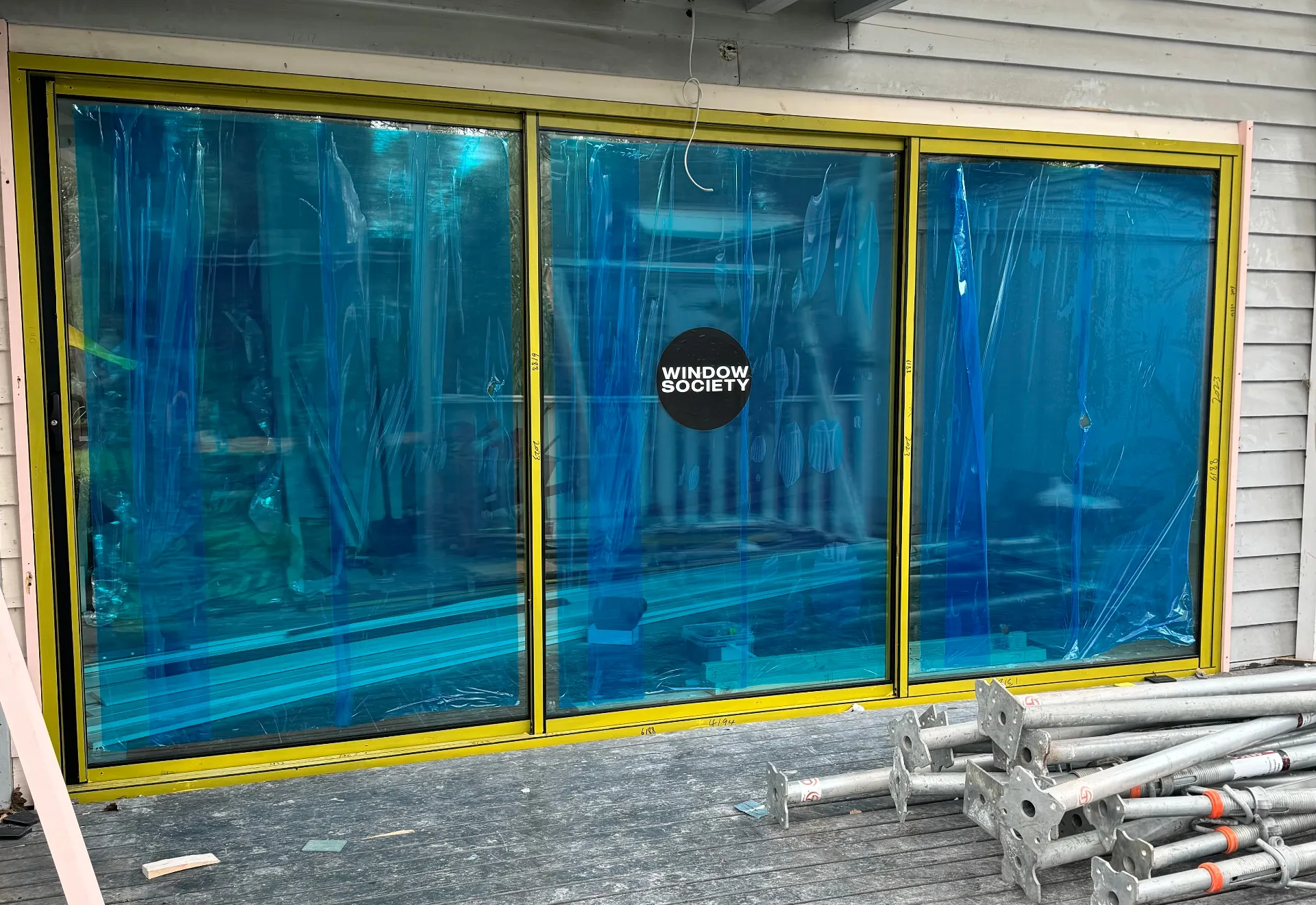 Coburg Aluminium door replacement, after